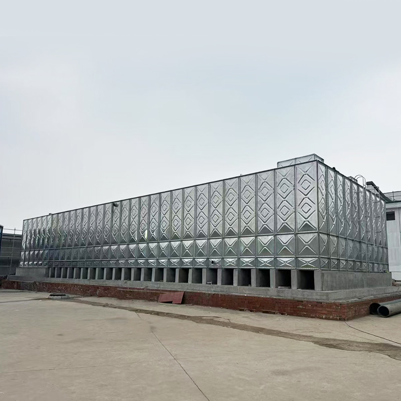 Tangki Air Sectional Tipe Baut Rakitan Komposit
