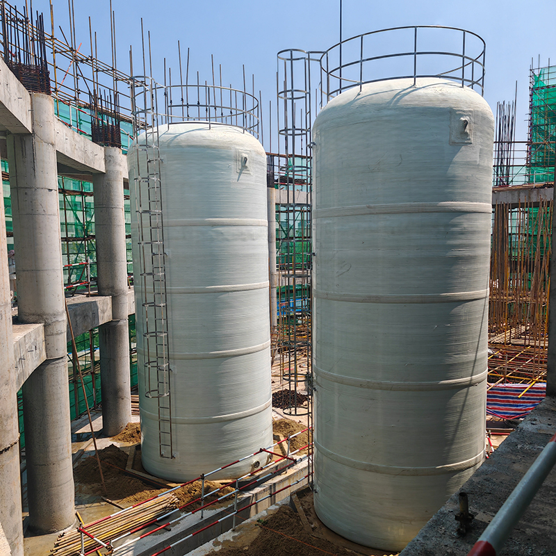 Tangki penyimpanan bahan kimia FRP